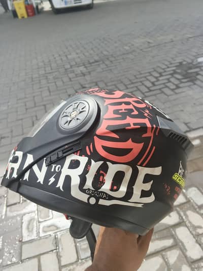 Rider helmet