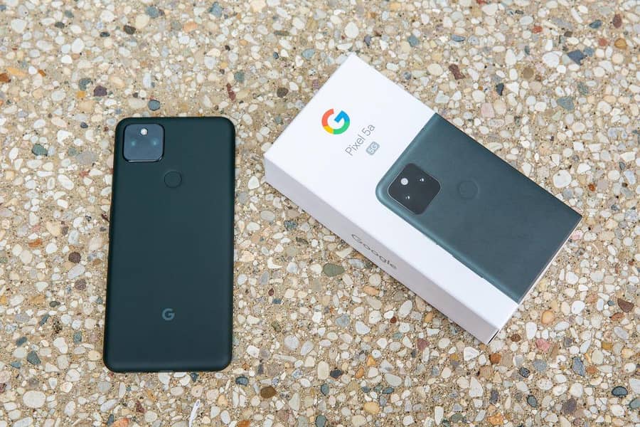 google pixel 5a 0