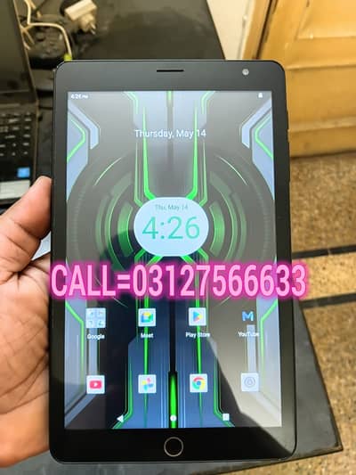 GAMING TAB 4GB RAM 32GB STORAGE ANDROID 12 CALL 03127566633