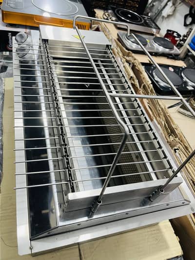 BBQ Automatic Machine Using Natural Gas And LPG Gas Made in china