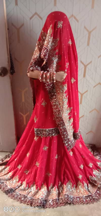 red wadding sharara