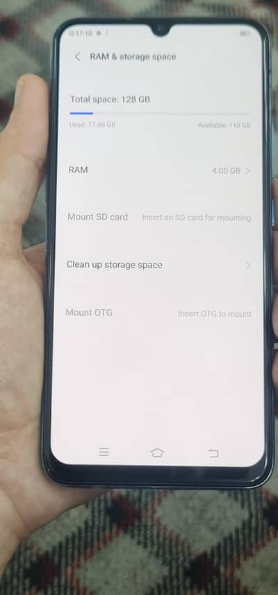 vivo s1 ram 4gb rom 128 with box and charger