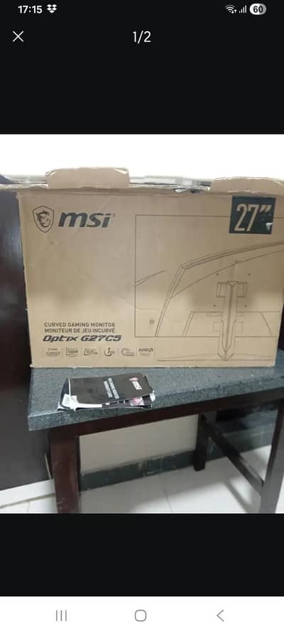 Used 27inch Gaming Monitor