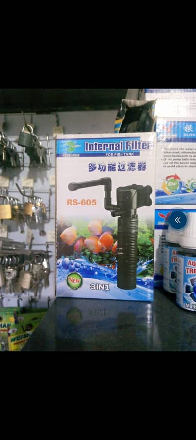 fish Aquarium mini size 3in1 filter