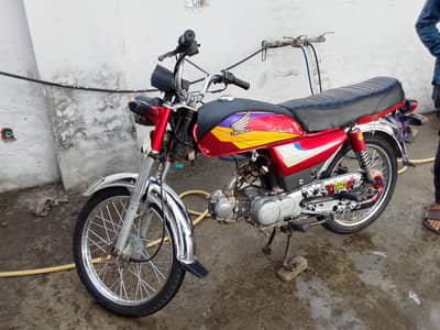 Bike ka new kam krwaya tha Sara A/Z chizy new dalwai thi