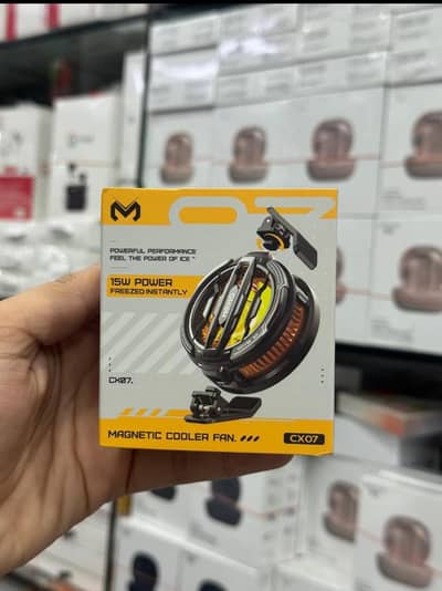 Magnetic Mobile Cooling Fan Cx-07 15w gaming cooler for PUBG &Free fir