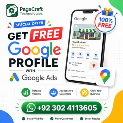 Google Ads | Ecommerce Website | Seo | Get Free Website
