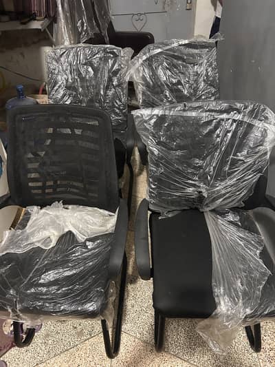 8 office iron chairs 1 executive office chair