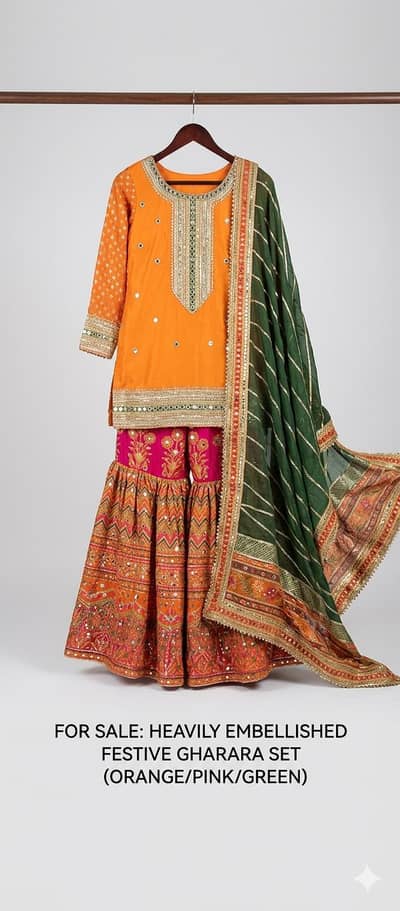mehndi dress