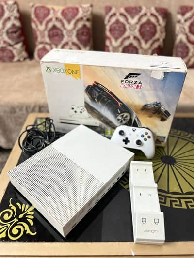 X Box One S with heavy games library