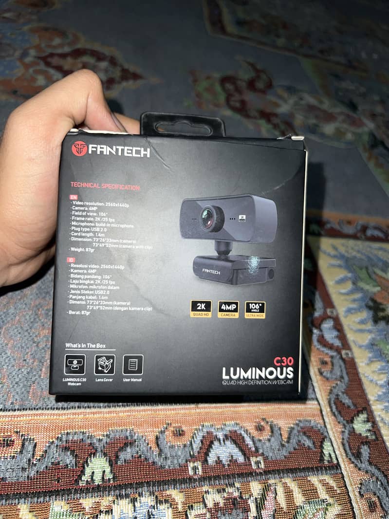 Luminous c30 webcam 3