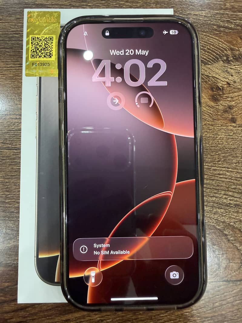 iPhone 16 Pro 256GB – PTA Approved – 98% Battery 0