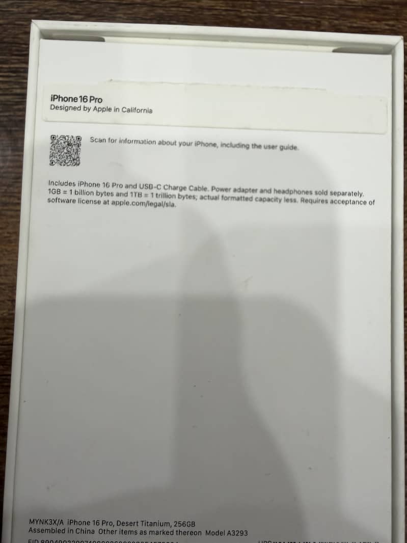 iPhone 16 Pro 256GB – PTA Approved – 98% Battery 3