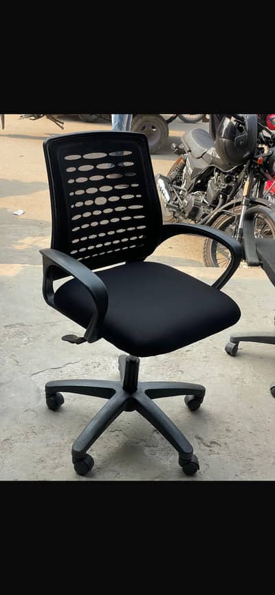 Revolving and visitor chairs