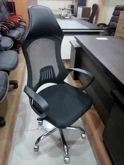 Revolving and visitor chairs