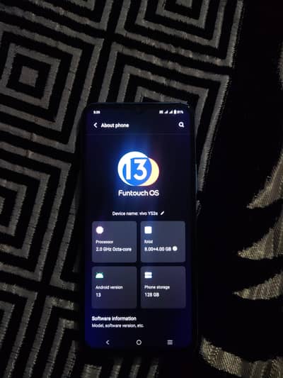 Vivo y53s 8gb ram