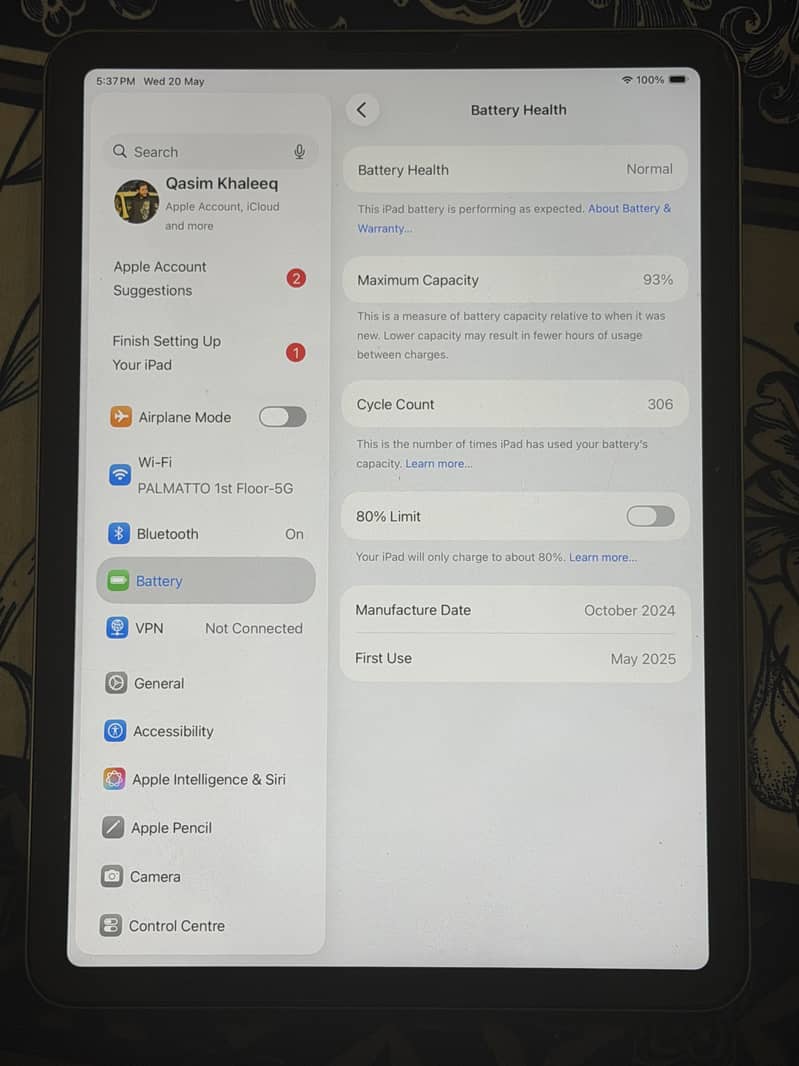 Ipad M2 (11-inch) 4