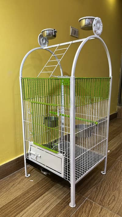 Heavy metal cage for green parrot/raw parrot/indian parrot
