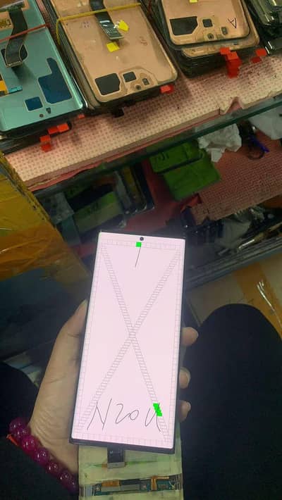 Samsung orgnel dotid penal available At good price note 20 ultra