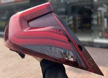 Honda civic X snake style lights 10/10