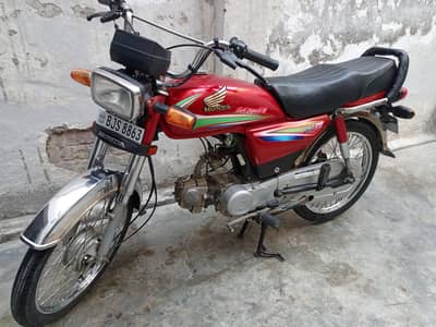 Honda 70 model 2015/16 omplete documents biometric on the spot