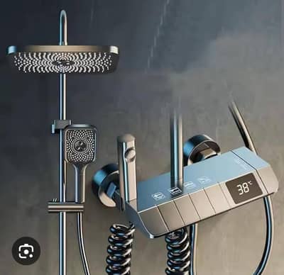 piano shower digital meter