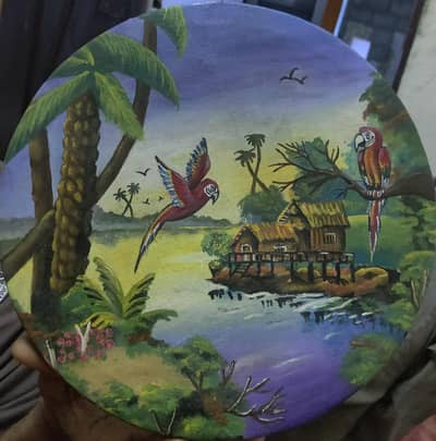 hande made painting