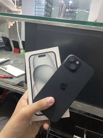iPhone 15 Just Box Opened 100% health 200 cycle