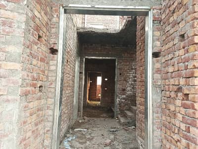 10-Marla Red Structure House For Sale Hot Location