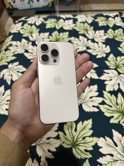 iPhone 16 pro non pta with box. Dual sim physical. Battery health 97%