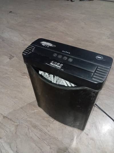 straight cut paper sheradder