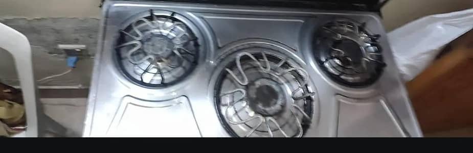 Cooking Range very Less Used