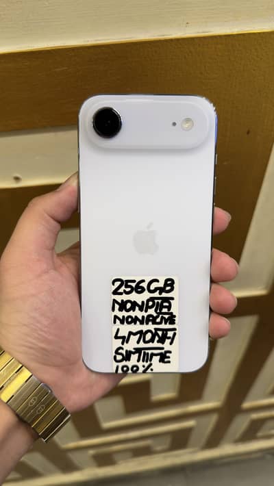 iPhone Air 256gb 10/9 Condition 4 Months Sim Time Factory Non PTA