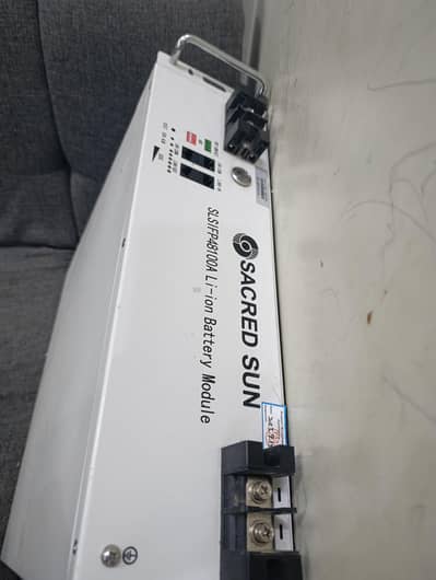 Sacred Sun Lithium ion 48v battery, 1 year used, 2 year warranty left