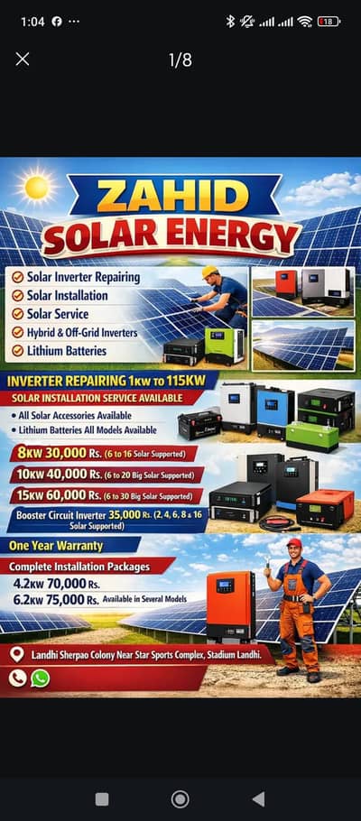 Solar System Installation | Hybrid & Off-Grid Inverters Available