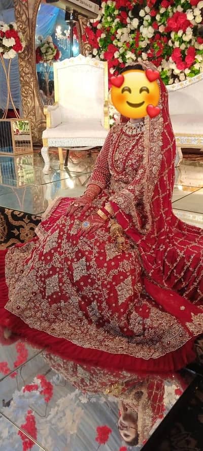 Maroon Bridal Lehnga for Sale, Suffuse Replica, Barat Lehnga