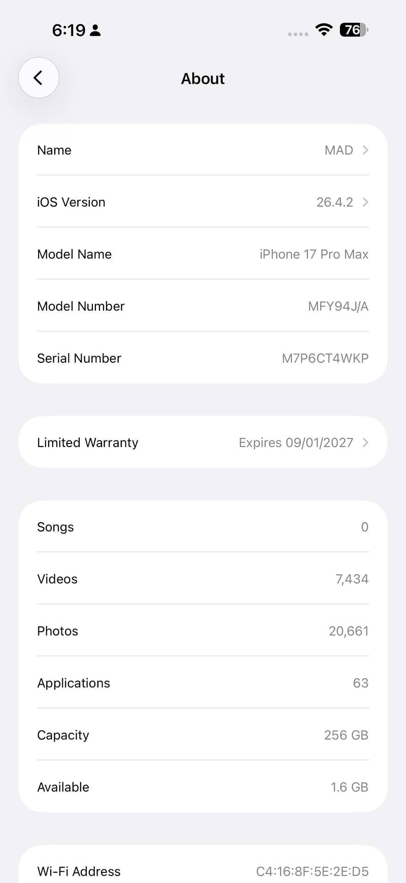 Iphone 17 pro max 2