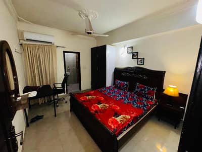 TWO BED APARTMENT AVAILABLE FOR RENT ON DAILY WEEKLY BASIS PER NIGHT 10,000