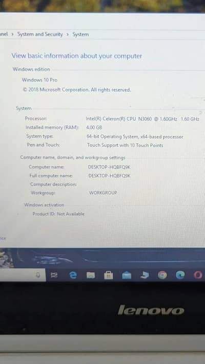 lenovo 300 touch screen and 360 rotate