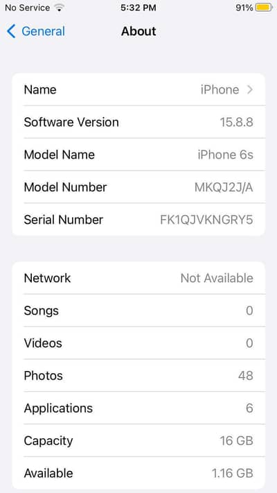 i phone 6s non pta  please help me