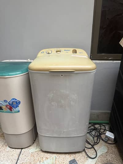 Haier Washing Machine and Dryer