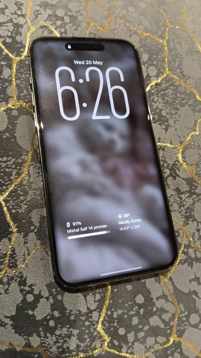 Iphone 14 Pro Max Deep Purple with box