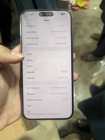 Iphone 16pro max