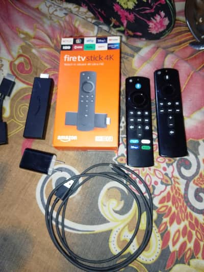 Amazon fire stick 4k one month use. .