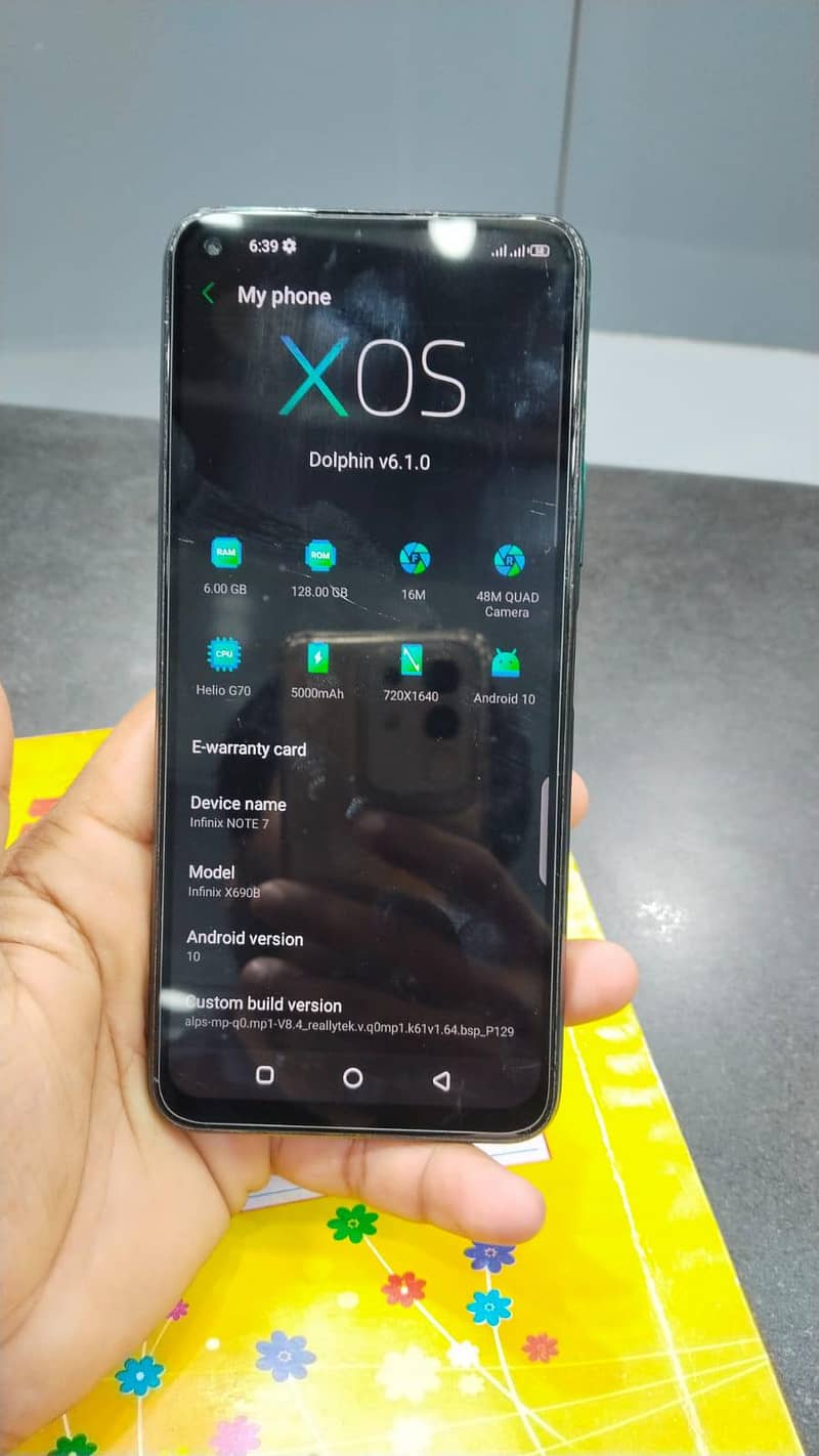 infinx note 7 6/128 5