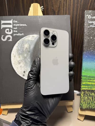 Iphone 16 pro max Natural Titanium non pta jv