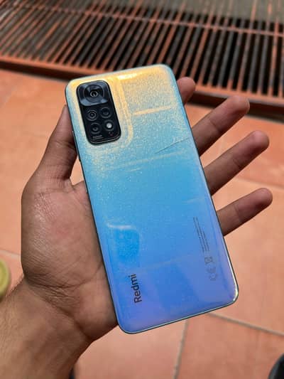 Redme note 11 (6/128) with original charger only no open repair