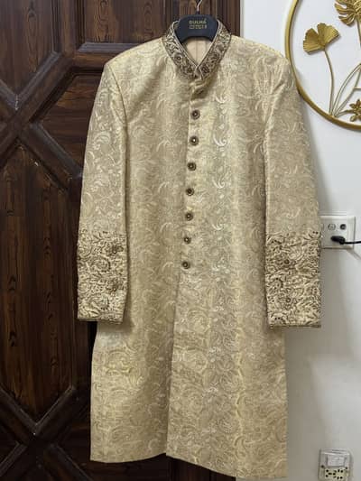 Groom Designer Sherwani and Turban