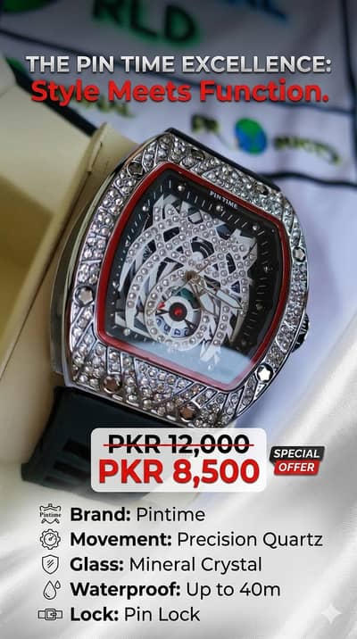 Pintime Richard quartz watch | Pintime Luxury "Richard" Edition Quartz