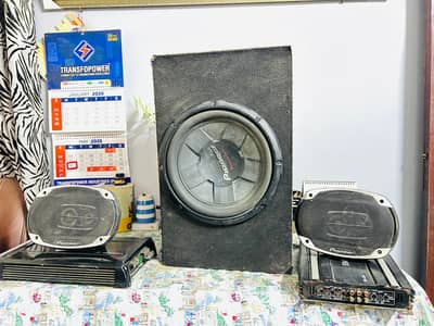 amplifier speaker and basetube